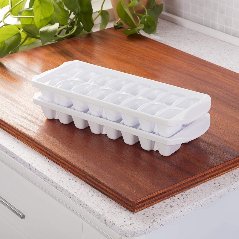 Sterilite 72408012  Stacking Ice Cube Tray  White - 1 Pack (FBA_72408012) - Image 5